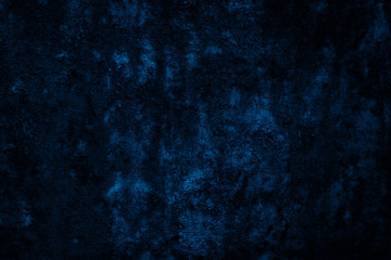 Fototapeta na wymiar Navy blue color rusty old metal wall as abstract background