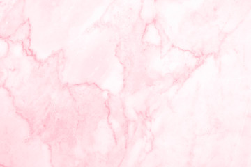 Fototapeta premium Marble wall surface pink background pattern graphic abstract light elegant white for do floor plan ceramic counter texture tile silver pink background natural for interior decoration and outside.