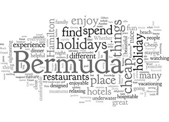 Cheap Holidays To Bermuda