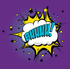 cloud pop art style icon vector illustration design