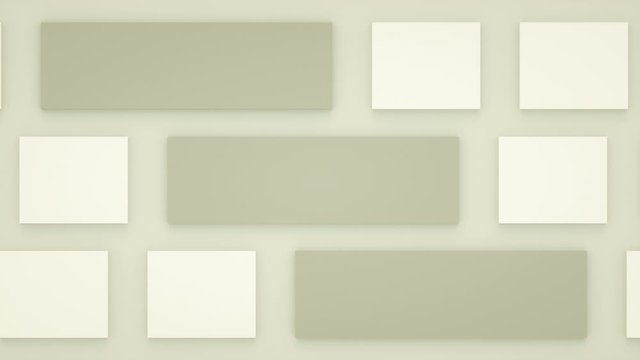 Abstract 3d motion graphic, background with moving geometric shapes