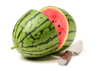 Watermelon isolated on white background