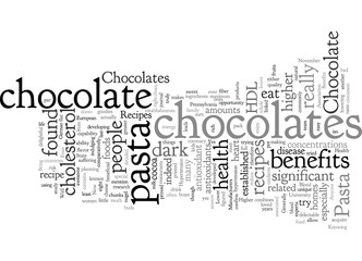 Chocolate Recipes for Pasta Anyone