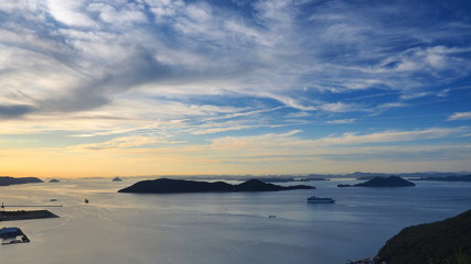 夕方の瀬戸内海１