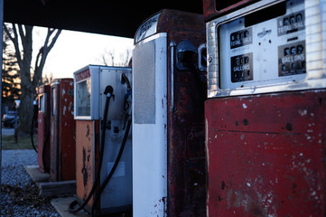 Gas station abbandonata lungo la Route 66