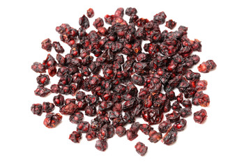 Schisandra on white background