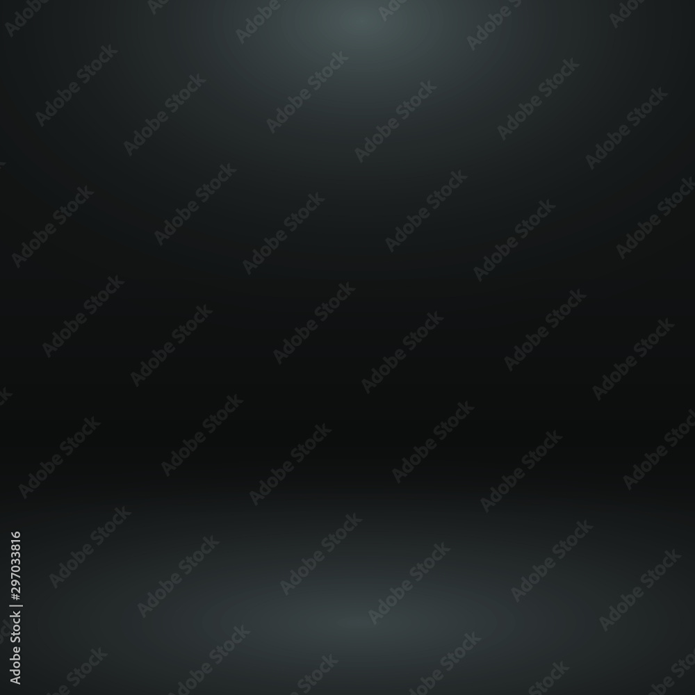 Poster dark gradient blurred empty room studio light vector abstract background