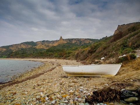 ANZAC cove on the Gallipoli peninsula
