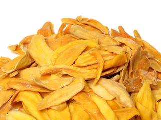 Mango. dry mango on the background