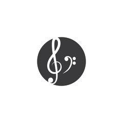 Obraz premium Music note Icon