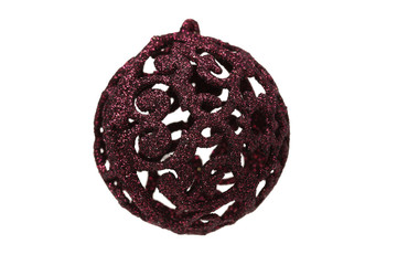 Christmas ball isolated on white background