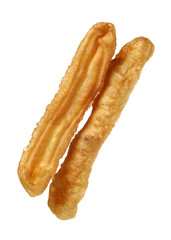 Chinese Fritters on white background