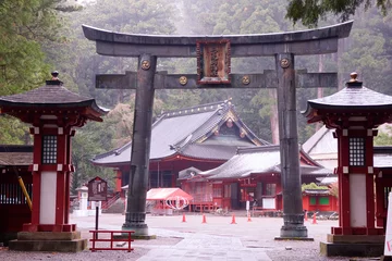 Fotobehang Torii Gates 日光市　日光二荒山神社　参道と鳥居  © Tozawa