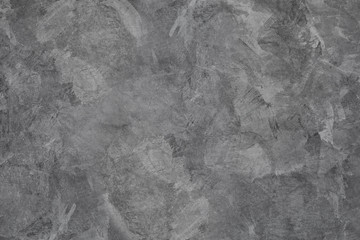 Gray cement background image made from a special type of paint that is coated with a trowel and...