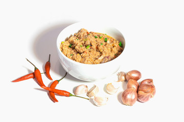 Chili a traditional Thai dish with Tuna.