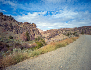 Fantastic pictures of the Gable Creek Formations of John Day Fossil Beds outside the rustic town of Mitchell, Oregon.