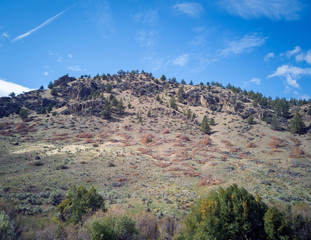Fantastic pictures of the Gable Creek Formations of John Day Fossil Beds outside the rustic town of Mitchell, Oregon.
