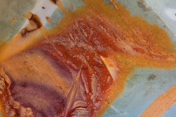 Closeup surface of jasper a natural gemstone.