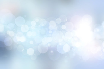 Obraz premium Soft blurred blue violet bokeh background,abstract defocused lights backdrop.Illustration.