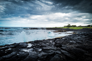 Obraz premium Black Sands Beach