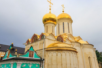 Trinity Cathedral of Trinity Lavra of St. Sergius in Sergiev Posad, Russia