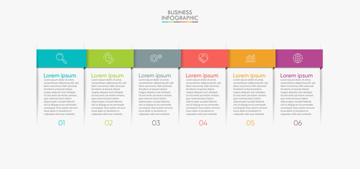 Business data visualization. timeline infographic icons designed for abstract background template