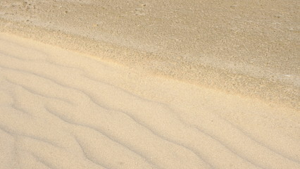  Sand by the river. Defocused Background. Template for design.