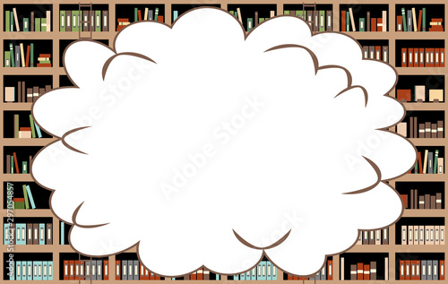 吹出し 本棚背景 Wall Mural Wallpaper Murals Wallsheaven Kid A 吹出し 本棚背景 Wall Mural Wallpaper Murals Wallsheaven Kid A