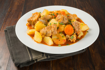 Costillas de cerdo guisadas