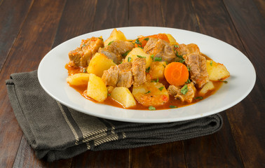 Costillas de cerdo guisadas