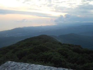 view from the mountains