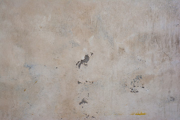 Background of an old concrete wall painted white with fine texture