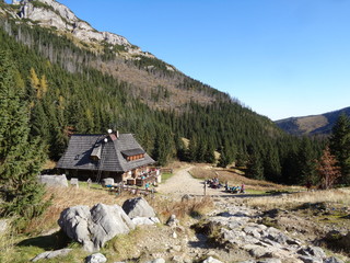 Tatrzański Park Narodowy - szlak na Giewont