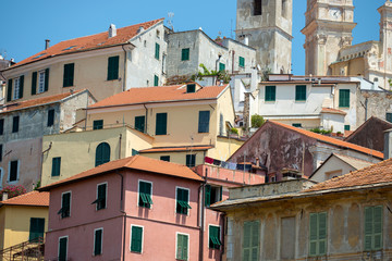 Fototapeta premium Houses, Italy