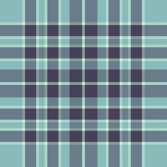 Tartan Seamless Pattern in Blue and Violet.