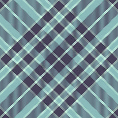 Tartan Seamless Pattern in Blue and Violet.