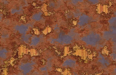 old aged eroded rusty metal 