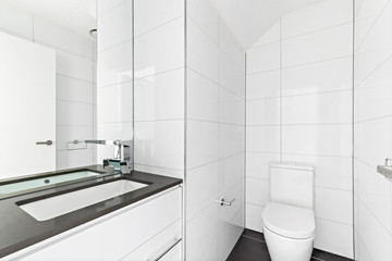 Empty and unfurnished brand new apartment