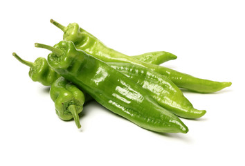 Hot Pepper on white background