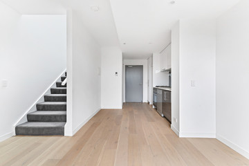 Empty and unfurnished brand new apartment