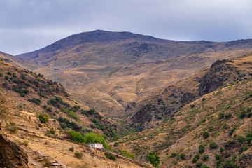 mountainous landscape of Sierra Nevada (Spain)