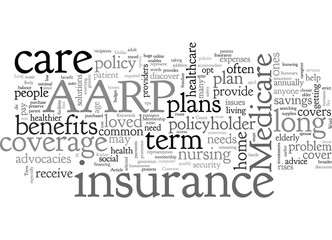 Fototapeta premium AARP Long Term Care Insurance