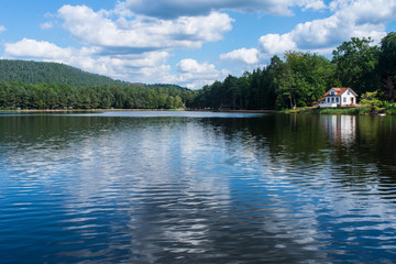 Etang du Hanau, Vosges du Nord