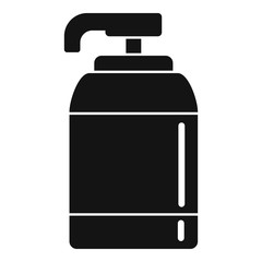 Soap dispenser icon. Simple illustration of soap dispenser vector icon for web design isolated on white background