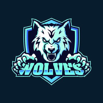 Wolf Mascot Logo for Gaming, Stream Channel or Community