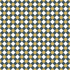 Arabesque seamless geometrical tiles pattern