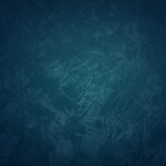 blue cement background, square blank concrete wall