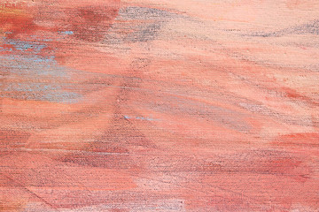 Abstract art background. Acrylic  on canvas. Rough brushstrokes of paint.