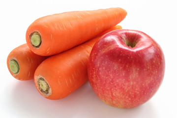 リンゴとニンジン