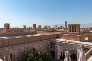 Aerial view of Yazd - Iran